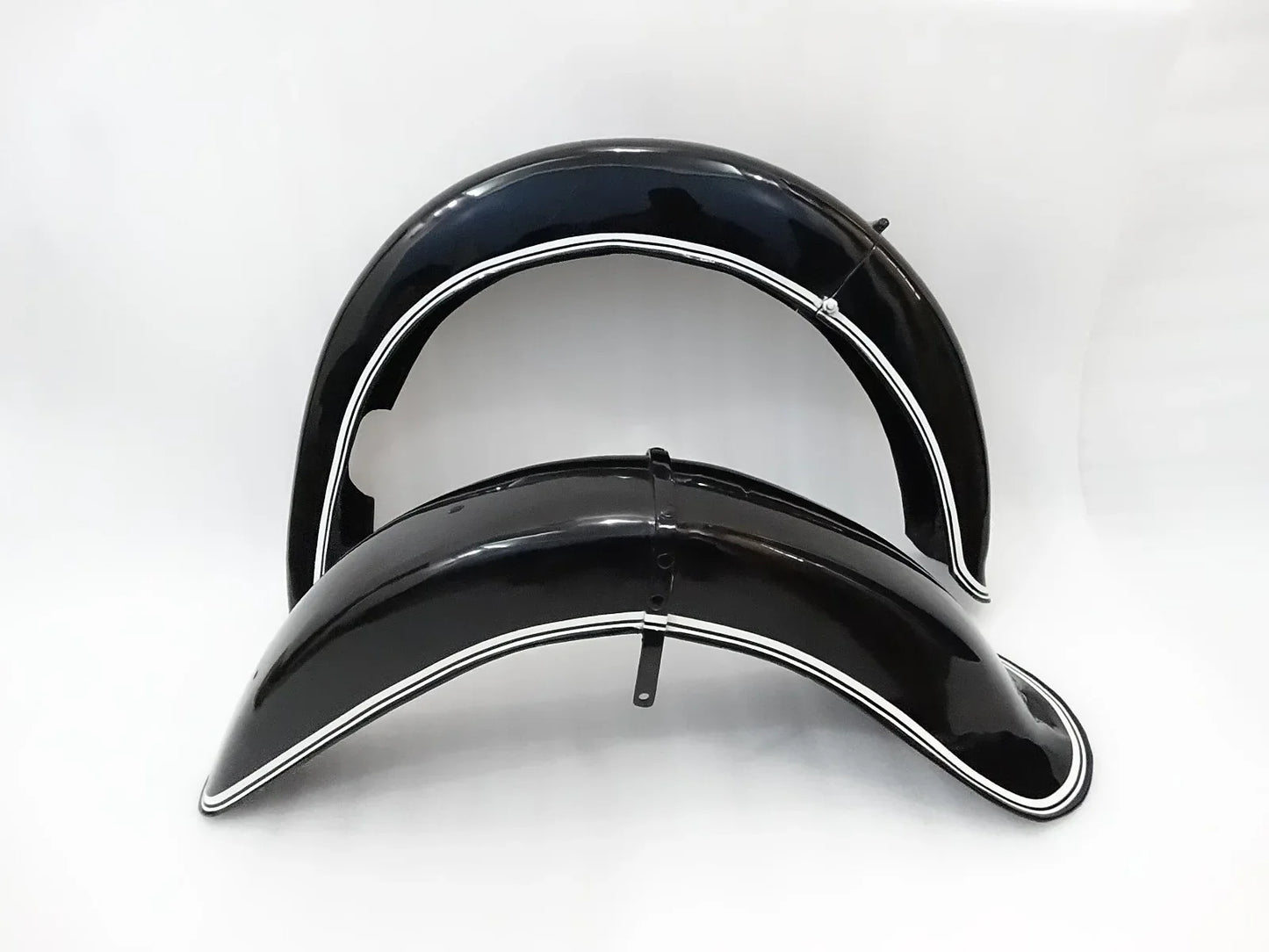 BLACK PAINTED FRONT & REAR MUDGUARD SET CAN FITS TO BMW R71 - StellerGear