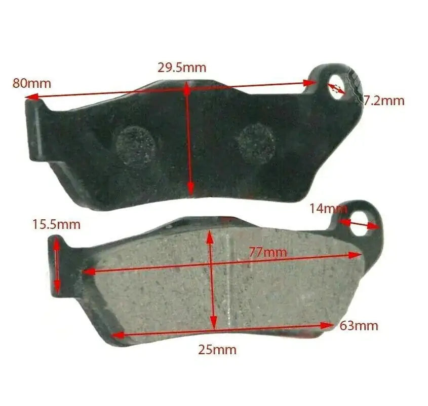 Front Disc Brake Pad Set For Royal Enfield Electra UCE Classic 350 EFI 500 - StellerGear