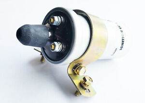 Fits Royal Enfield BSA LUCAS 12V IGNITION COIL PLUG WIRE BRACKET - StellerGear