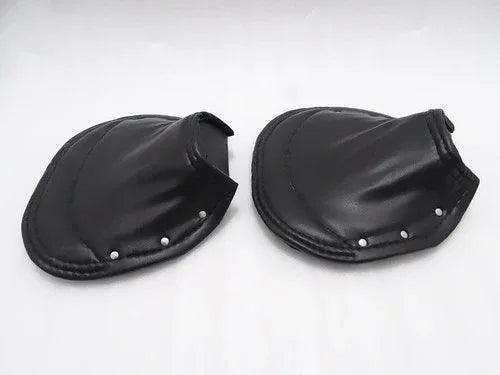 LAMBRETTA FRONT & REAR SEAT COVER SET (BLACK) - StellerGear