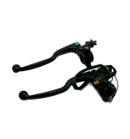 Brake & Clutch Lever Assly Black For Royal Enfield - StellerGear