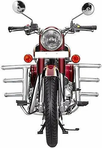 Chrome Engine Crash Bar Guard FIT FOR Royal Enfield Classic Standard Electra 350 500 - StellerGear