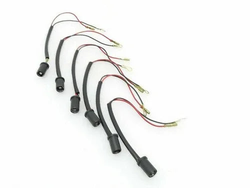 FIT FOR Willys Jeep 6 Pcs Complete Meter Light Lamp Bulb Holder Socket+Wire - StellerGear