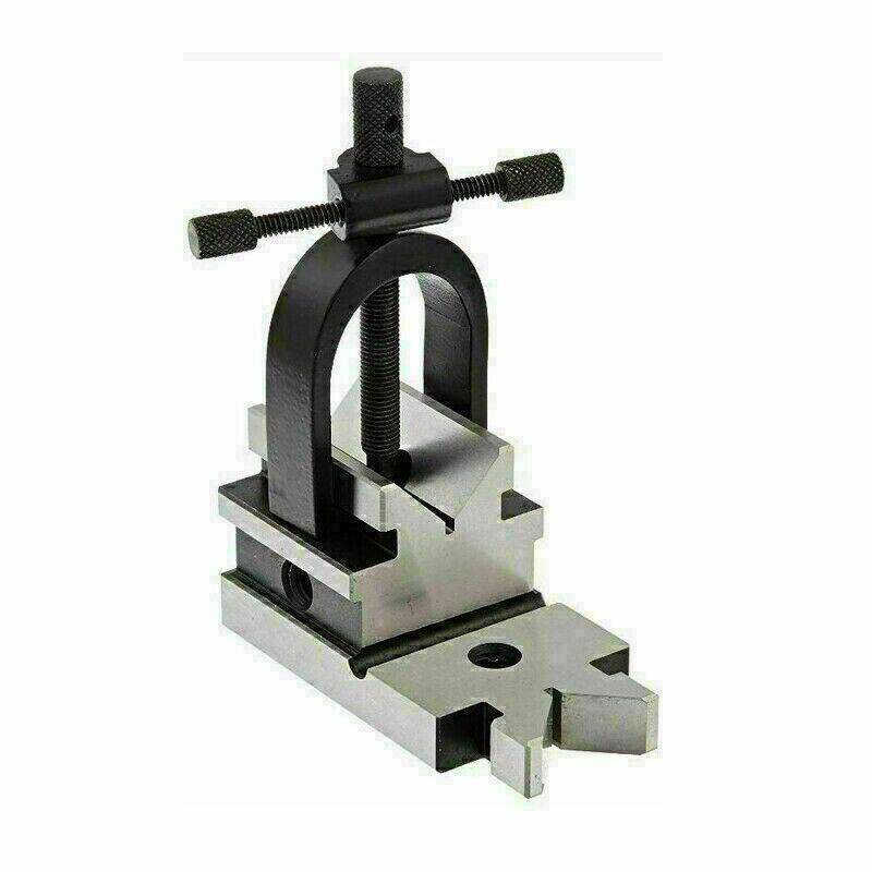 All Angle Toolmakers V-Block & Clamp, 3-5/8" x 1-7/8" x 1-7/8" GRIND MILL Drill - StellerGear