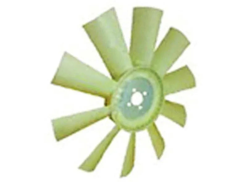 Shark turbo blade fan with durable plastic blades for efficient cooling in tractors and farm equipment