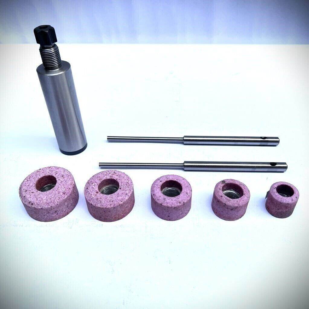 Sioux valve seat grinder Stones holder with various size grinder stones for precise grinding tasks