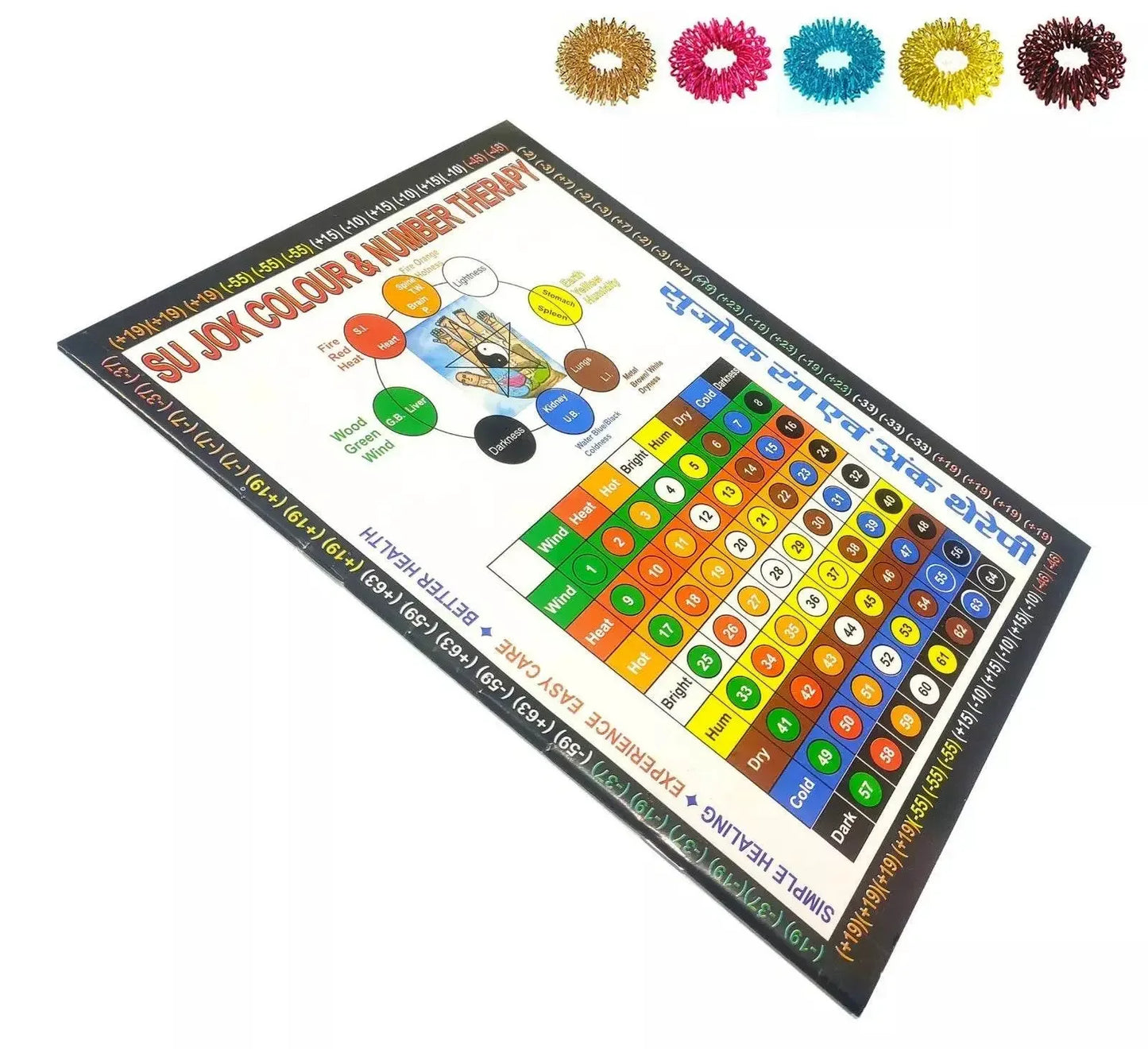 Su Jok Colour Number Therapy Book by ACS - StellerGear