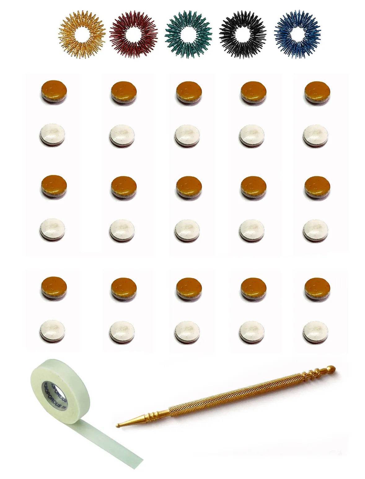 Sujok Therapy Byol Magnets Set Large Slim Jimmy Sujok Rings - StellerGear