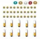 Sujok Therapy Acupressure 30 Byol Point 10 Bar Magnets Set Free 5 Sujok Rings - StellerGear