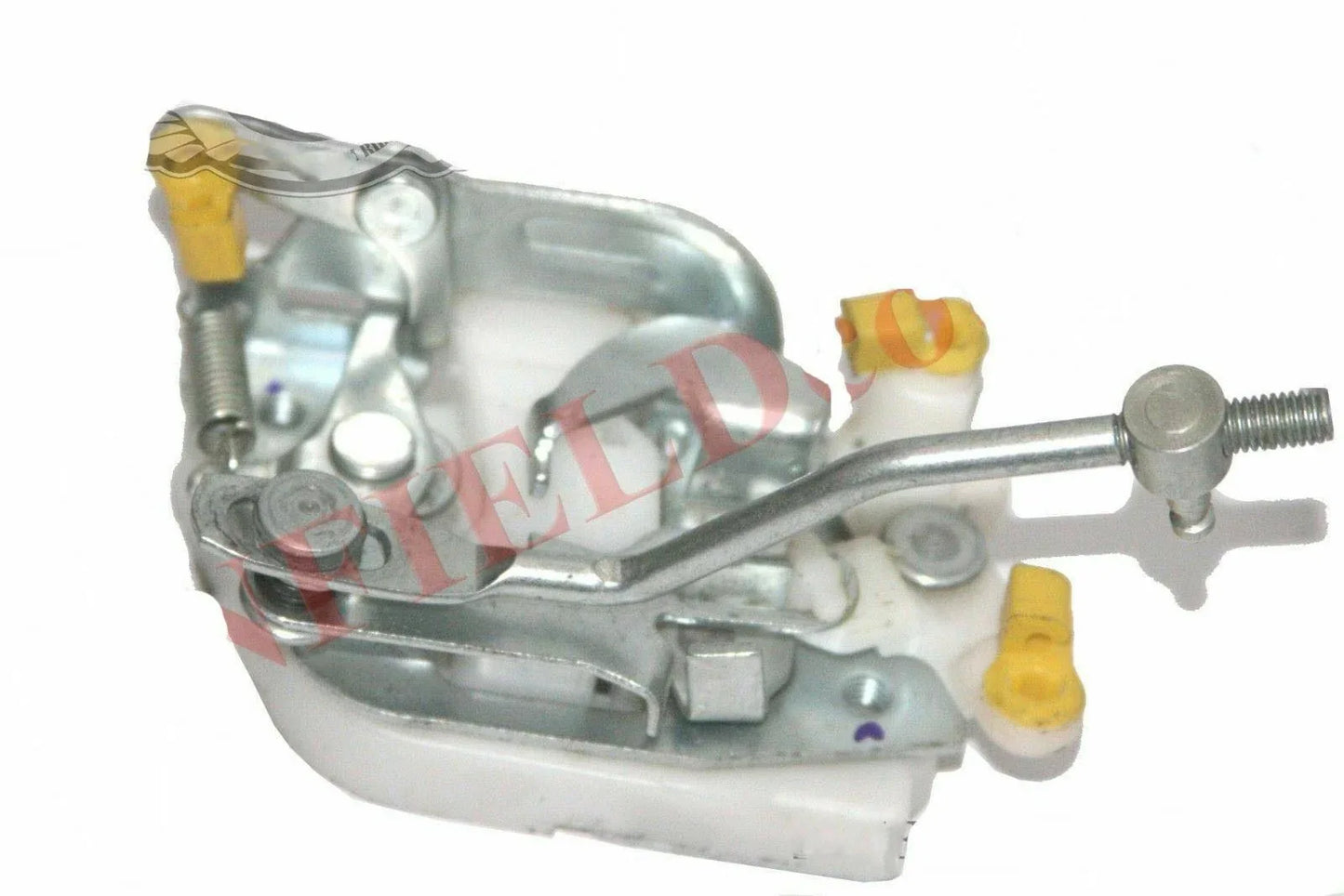 Front right door latch lock assembly with metal lever and mounting screws