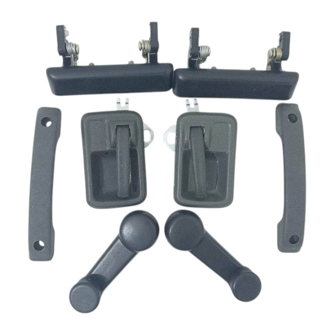 Suzuki Samurai handle set complete with outer and inner handles for vehicle restoration
