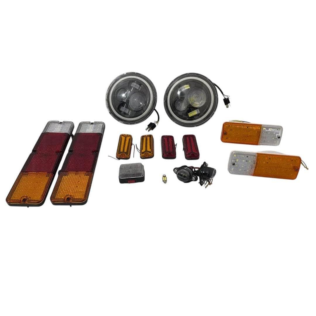 Suzuki Samurai Sierra Jimny Complete Led Light Set With Led Headlight Tail Light - StellerGear