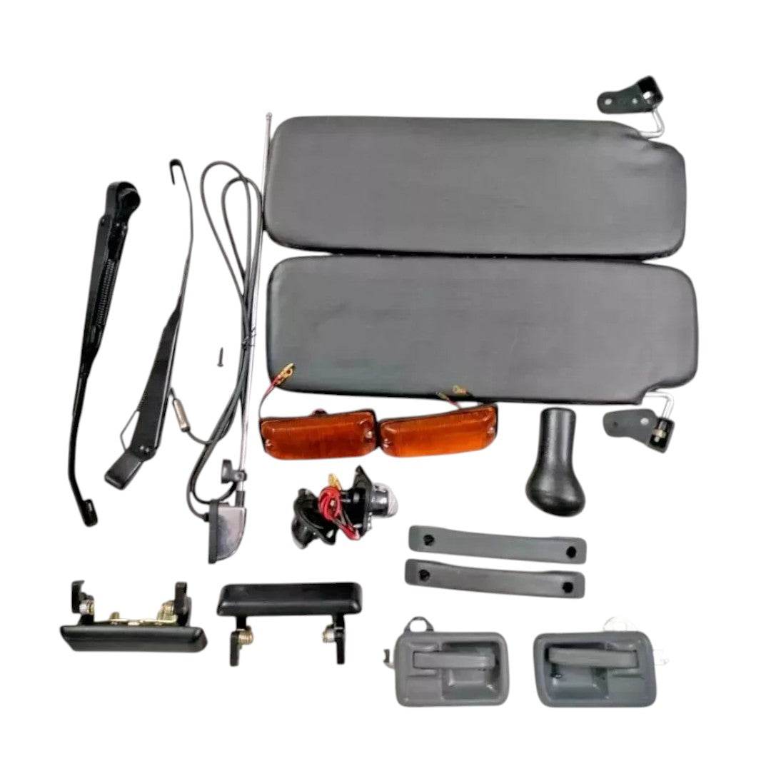 Suzuki Samurai Parts Complete Interior Accessories Kit - StellerGear