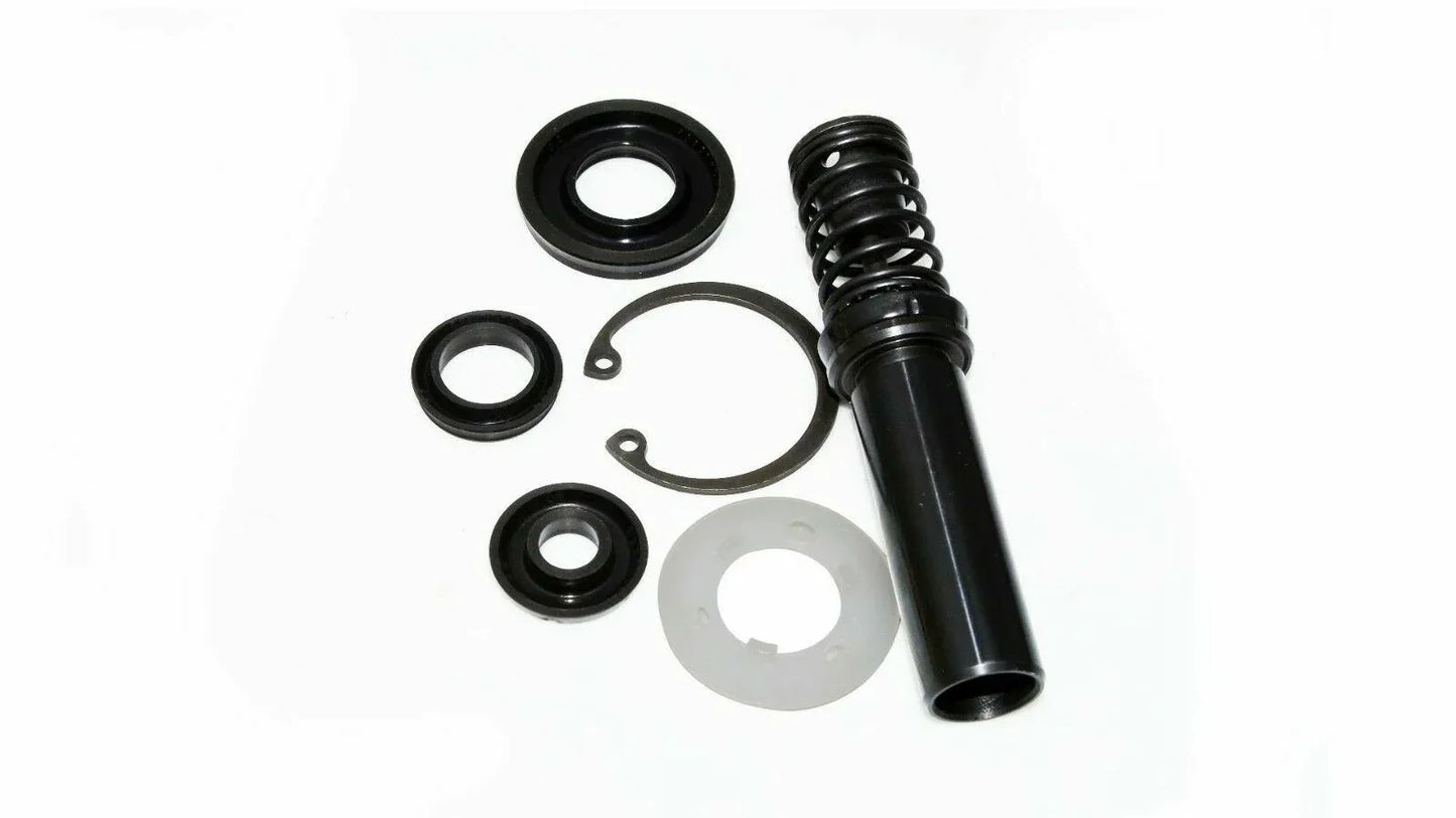 Brake master cylinder minor kit with black piston rod, rubber seals and gasket
