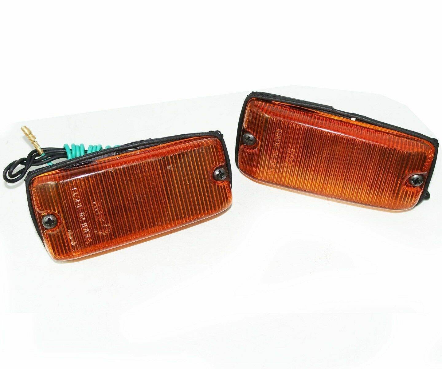 Suzuki SJ413 turn signal light set with amber lenses for improved visibility and signaling