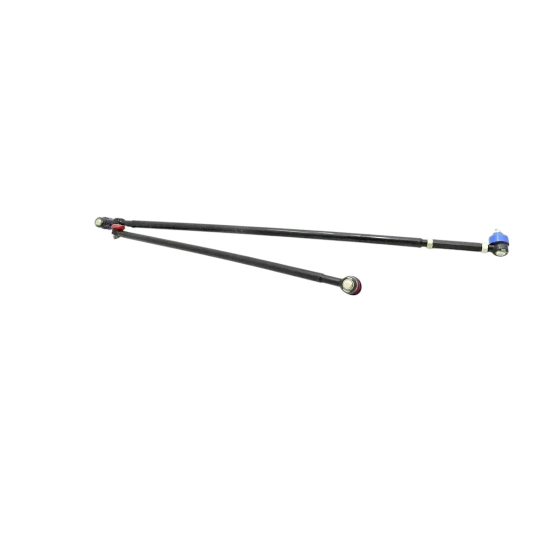 Steering linkage drag link tie rod assembly, durable steel, designed for vehicle steering systems