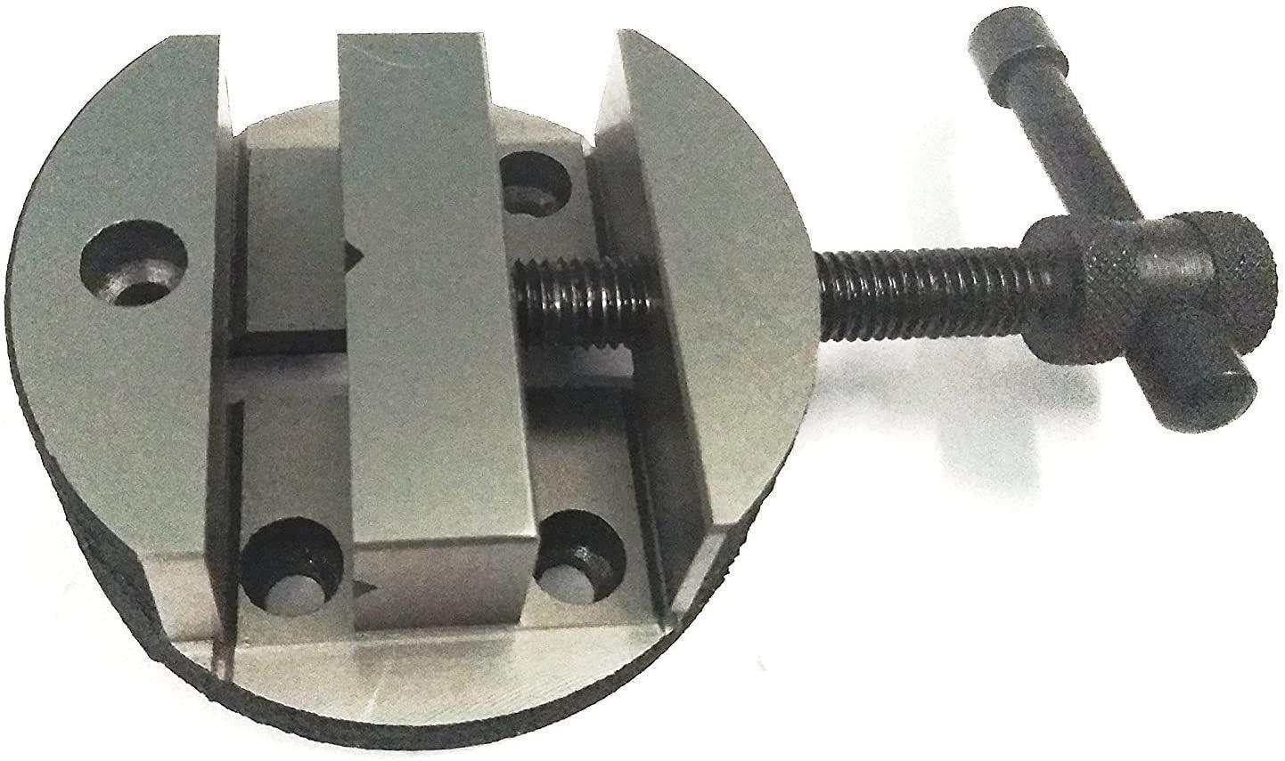 Tilting Rotary Table 3/75 Mm With 3/75 Mm Rotary Vice (Worm Gear Ratio 36:1) - StellerGear