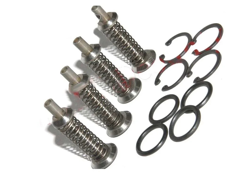 Hydraulic valve chamber repairing kit with steel springs and rubber O-rings for tractor and trailer repair near me