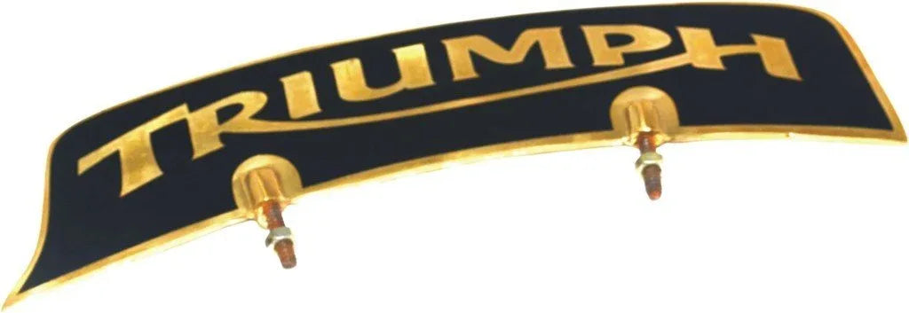 Front Mudguard Brass Number Plate For Triumph Bikes Best Quality - StellerGear