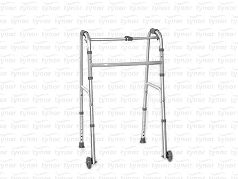 Tynor Walker universal front-wheeled walker frame with caster wheels
