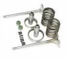 Aftermarket valve repair kit including springs, valves, and seals for efficient engine maintenance