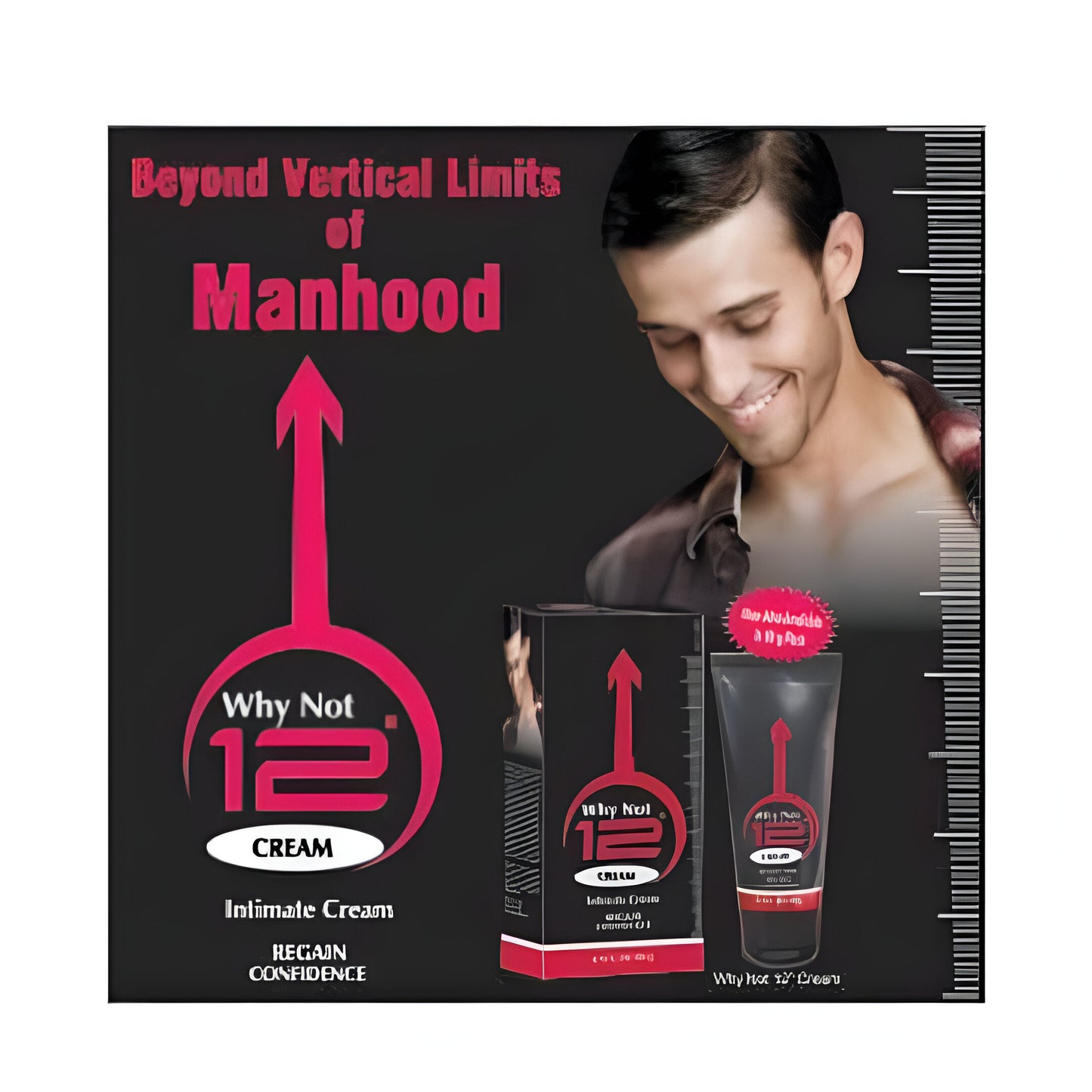 Why Not 12 cream intimate cream for enhancing confidence and performance in men