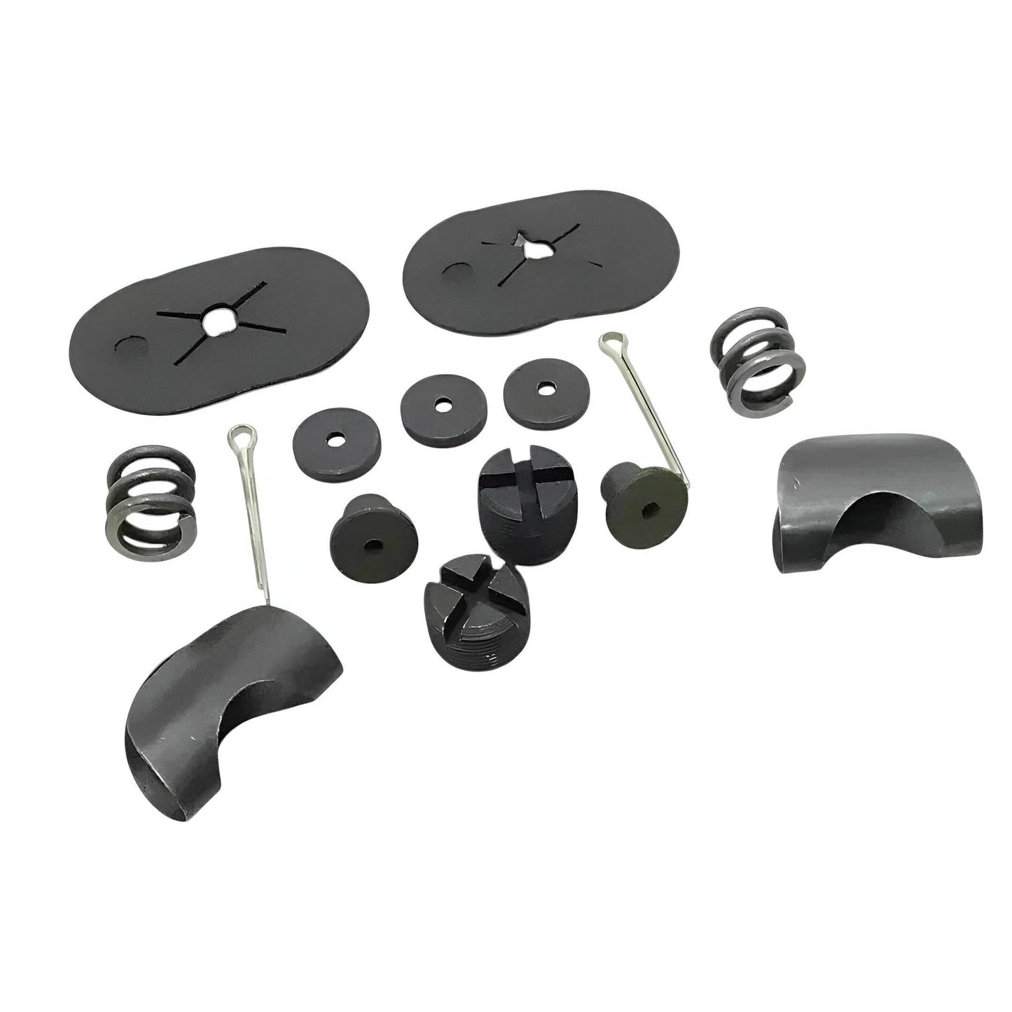 Willys Jeep steering repair kit components including bushings and springs for optimal performance