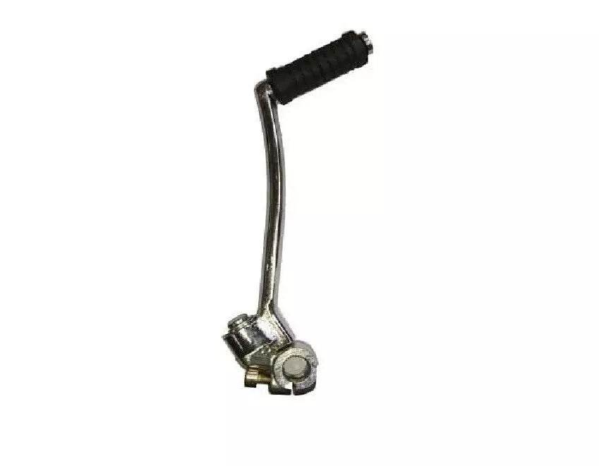 Yamaha RX100 kick starter lever made of durable metal with a rubber grip for enhanced performance