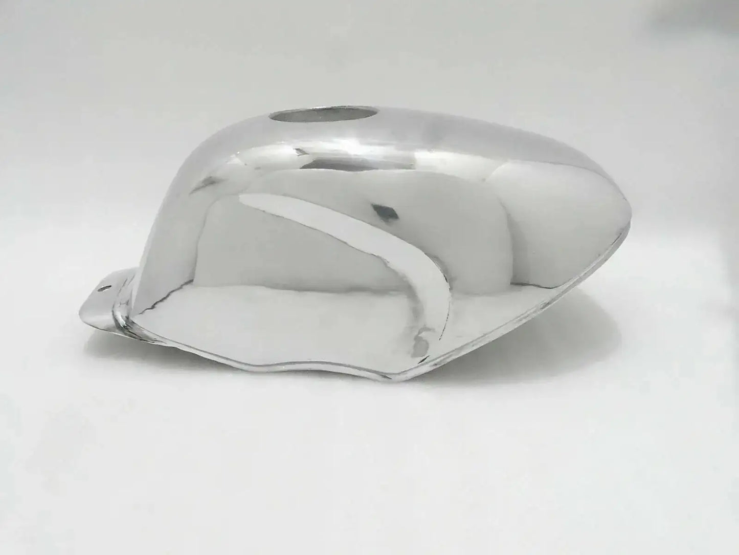 Yamaha YSR50 aluminum fuel tank, petrol blue color, lightweight and durable for motorcycle fuel storage