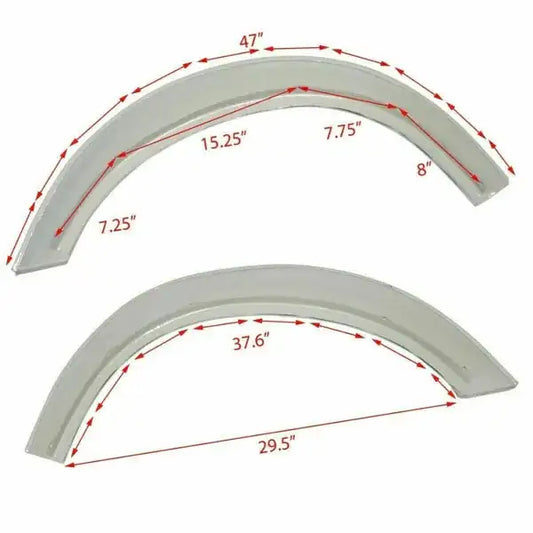 Fit For Suzuki Samurai Sj410 Sj413 Outer Fender Flare Arch Wheel Protector Set - StellerGear