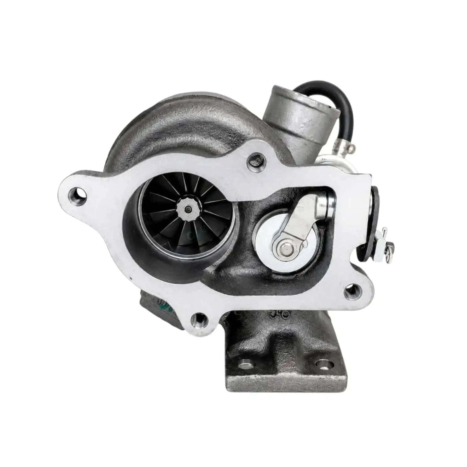 Turbocharger for tractors, durable material, improves engine performance for heavy-duty use