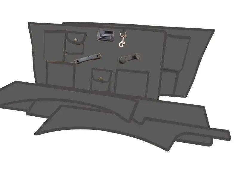 1986-1995 Suzuki Samurai Soft Top Panels in Grey by StellerGear