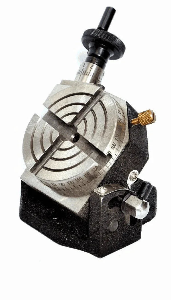 3 Inch Tilting Rotary Table With 4 Slots for Milling Machine - StellerGear