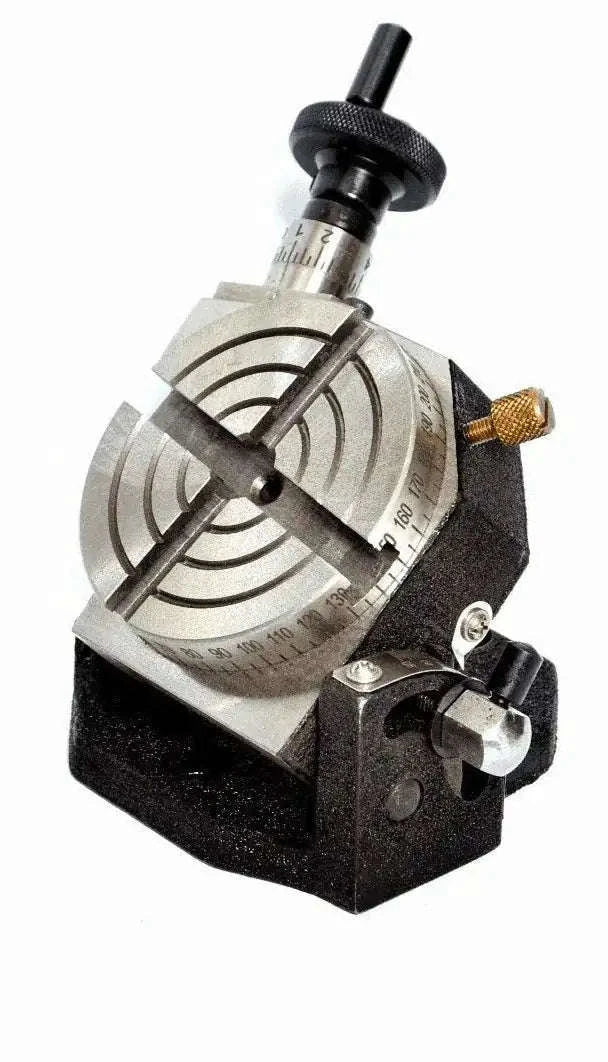 3 Inch Tilting Rotary Table With 4 Slots for Milling Machine - StellerGear