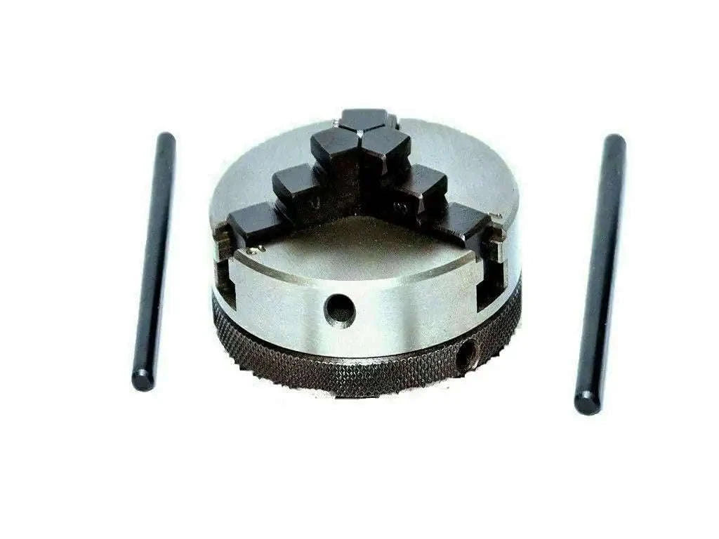 3 Jaw Self Centering Mini Scroll Chuck 65mm - StellerGear