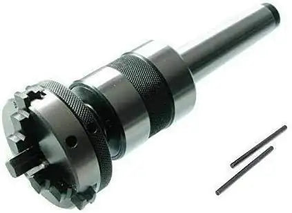 Revolving Live Center Mt3 Threaded M14 X 1 With 50 Mm Mini Scroll Chuck - StellerGear