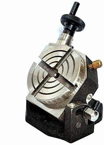 Rotary Table 3 Tilting with 70MM Independent Chuck, Tailstock M6 Clamping Kit - StellerGear