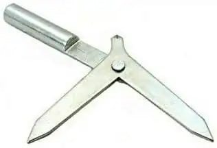 Heavy Duty Center Finder Square 11/2 38mm, Round Bar Finder Head Dia 3/8 - StellerGear