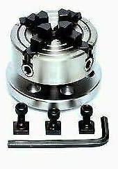 4 Jaw 70mm Independent Chuck With Backplate Tnuts - StellerGear