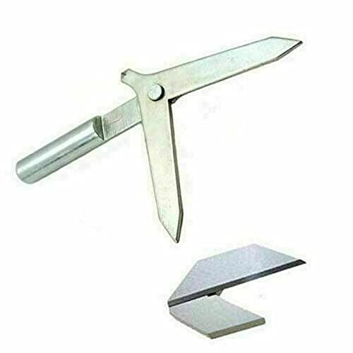 Heavy Duty Center Finder Square 3" / 75mm Round Bar Finder Head Dia 3/8" - StellerGear
