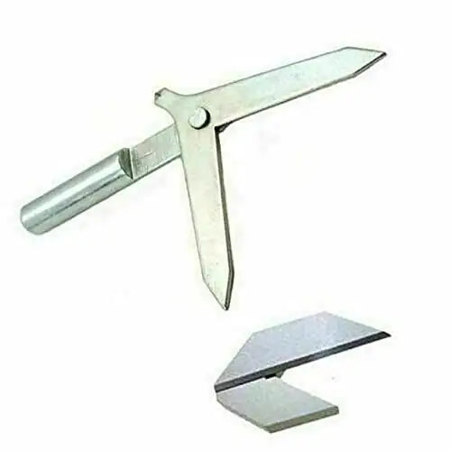 Heavy Duty Center Finder Square 3" / 75mm Round Bar Finder Head Dia 3/8" - StellerGear