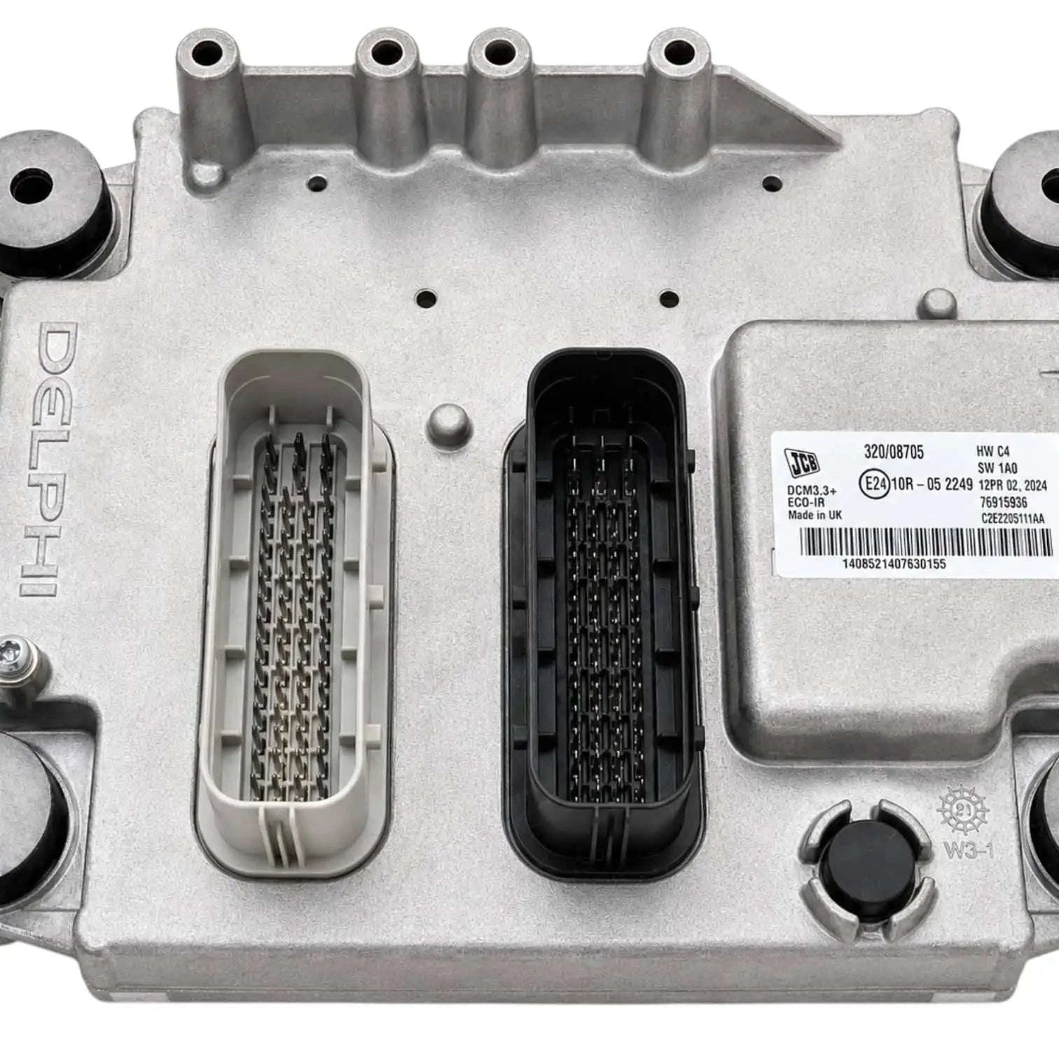 Blank ECU ECM 444 T4 Delphi, car engine control unit, durable aluminum construction for vehicle performance