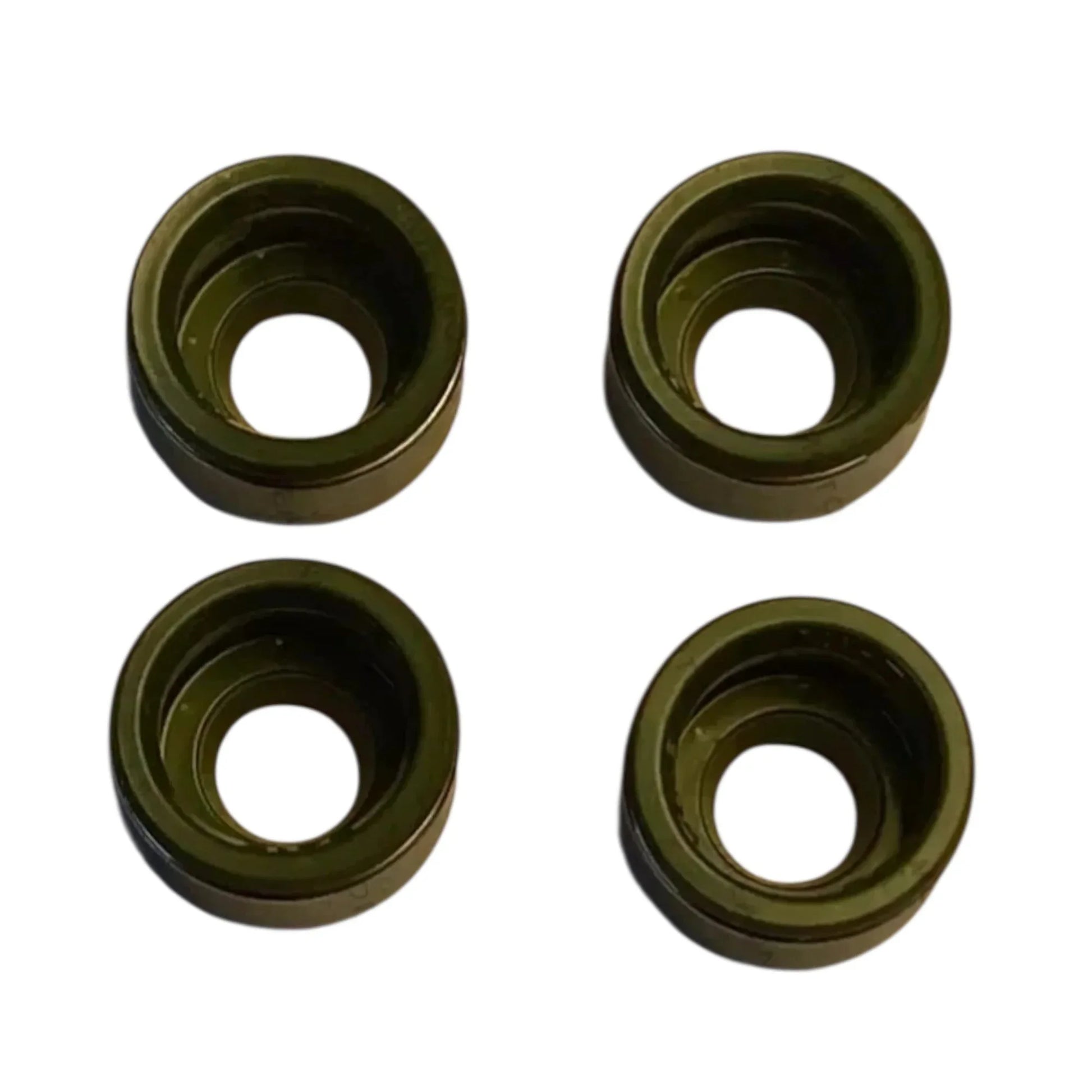 Set of four Stem Valve Oil Seals, durable rubber, designed for 390 ktm duke motorcycle engines