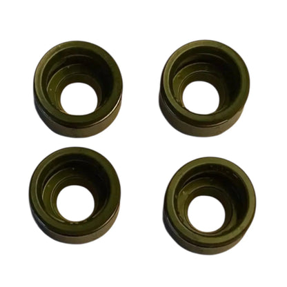 Set of four Stem Valve Oil Seals, durable rubber, designed for 390 ktm duke motorcycle engines