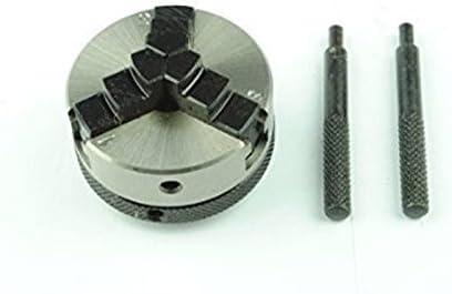 2" x 3 Jaw Self Centering Lathe Chuck M12x1mm Thread - StellerGear