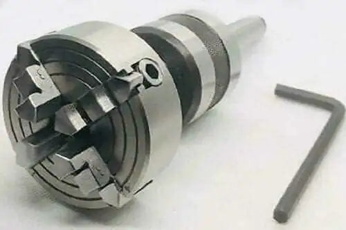 Revolving Live Center Mt3 Threaded M14 X 1 With 65 Mm Independent Chuck - StellerGear