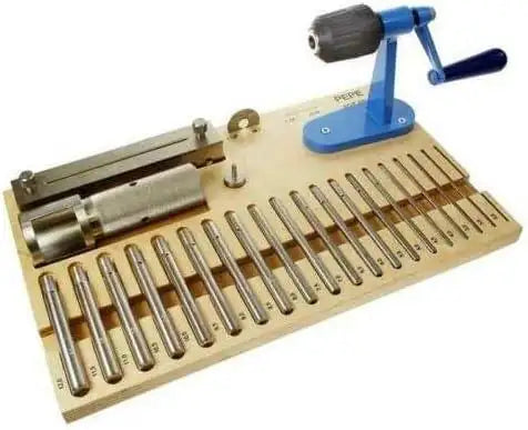 New 20 Mandrels Jump Ring Maker Wooden Base - StellerGear