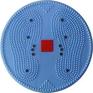 Blue Acupressure Twister Exercise Machine Big Disc