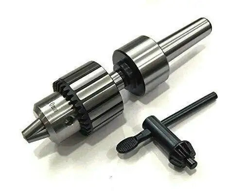 Revolving Live Centre Mt2 Shank With J/T2 Taper Drill Chuck (1-10mm) - StellerGear