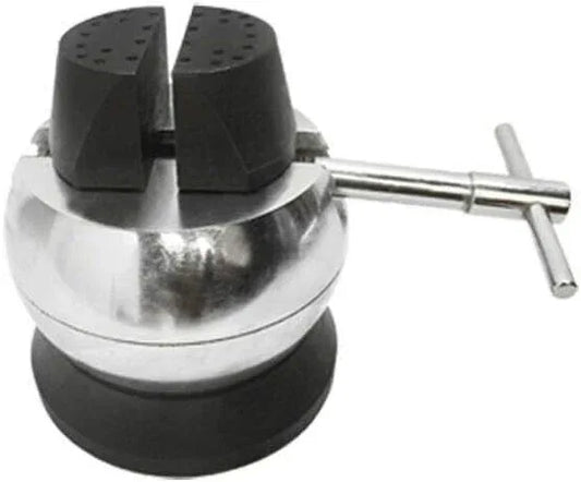 5" Chrome plated Engraving Block Ball Vise Setting Jewelry - StellerGear